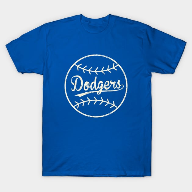 Dodgers Patch by Buck Tee T-Shirt by Buck Tee